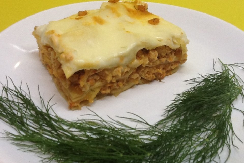 Лазанья с куриным фаршем рецепт – Итальянская кухня: Основные блюда. «Еда»