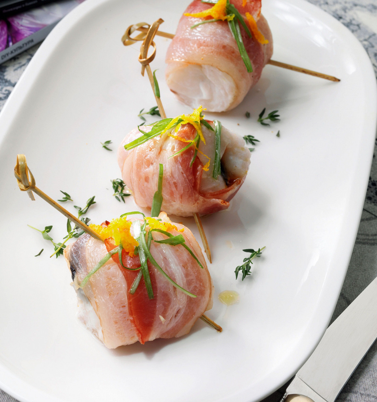 Треска с черносливом в беконе рецепт – Немецкая кухня: Закуски. «Еда»