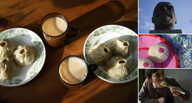 Буузы и как их едят в Улан-Удэ фото