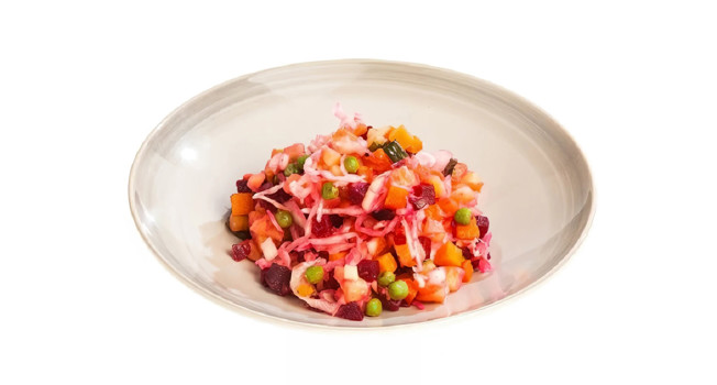 Как приготовить классический винегрет фото