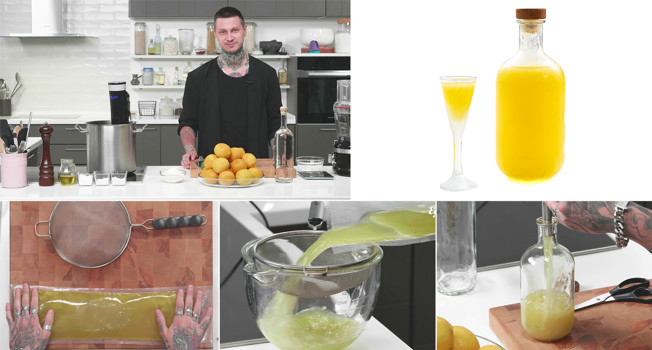 Как приготовить лимончелло в домашних условиях фото
