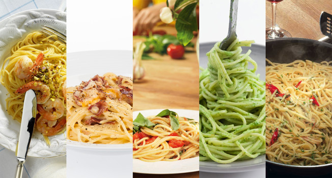 Рецепты со спагетти фото