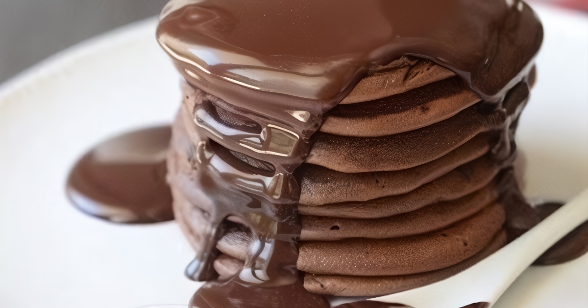 Шоколадные оладьи, пошаговый рецепт на ккал, фото, ингредиенты - Илона