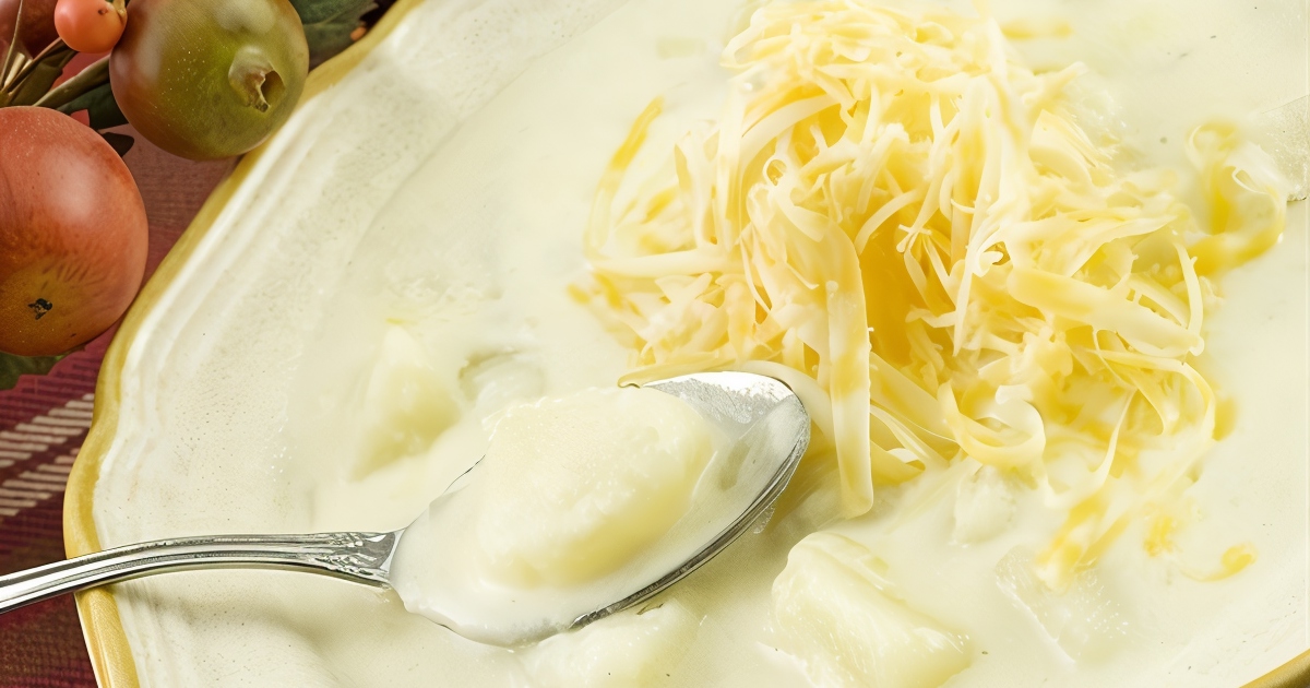 картофель тушеный в молоке на сковороде рецепт классический | Дзен