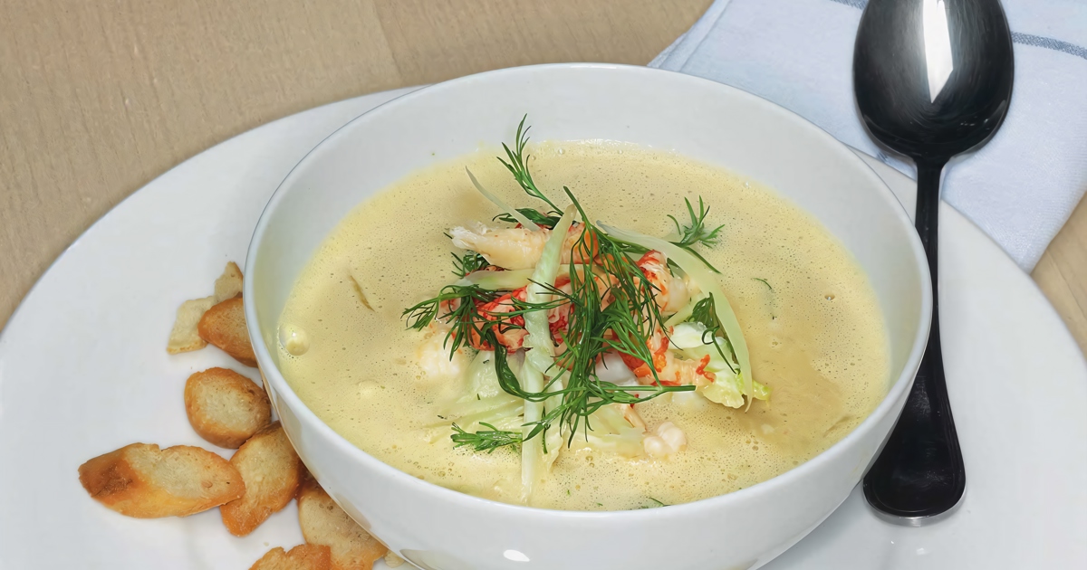Суп с раковыми шейками рецепт 👌 с фото пошаговый | Как готовить первые блюда