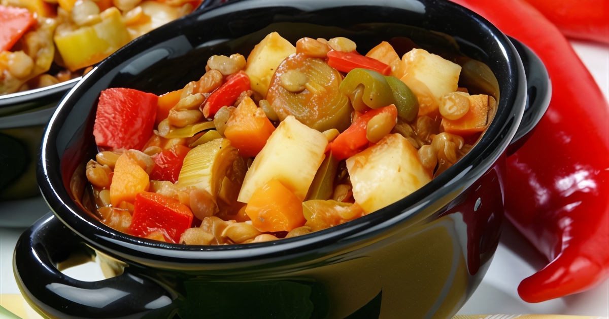 Как приготовить овощное рагу с курицей: рецепт с фото, калорийность