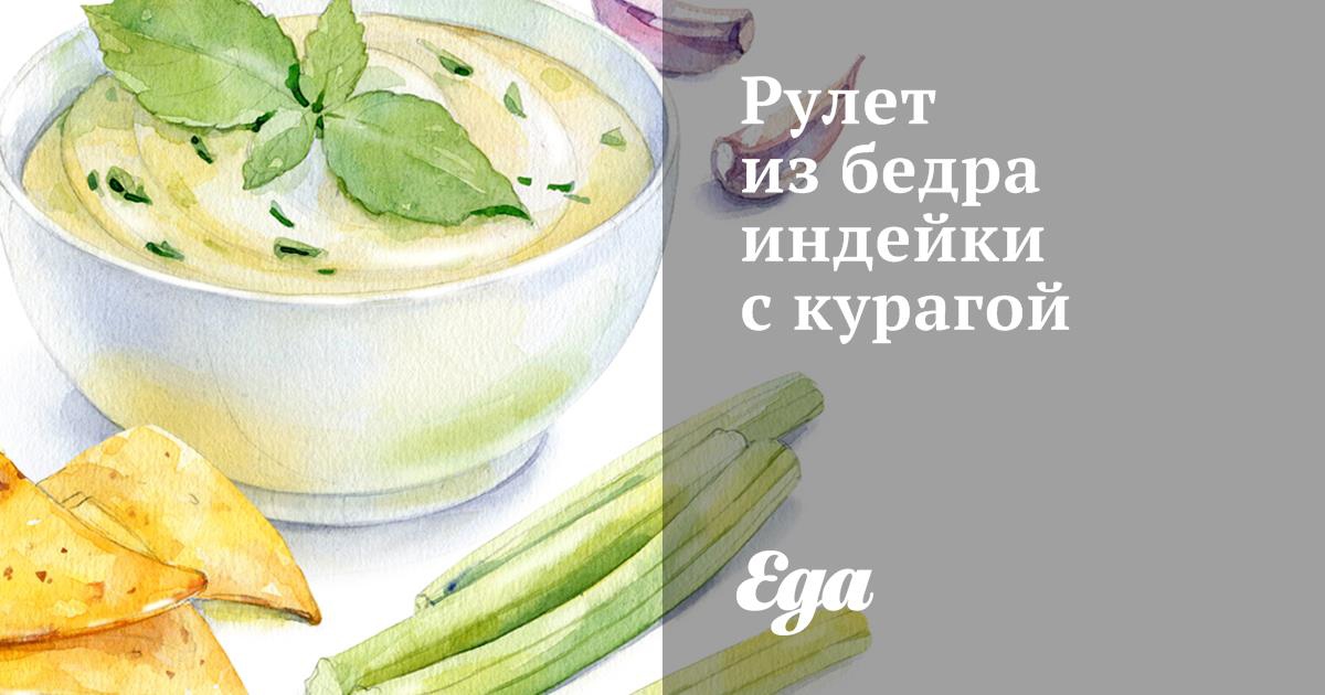 Рулет из индейки