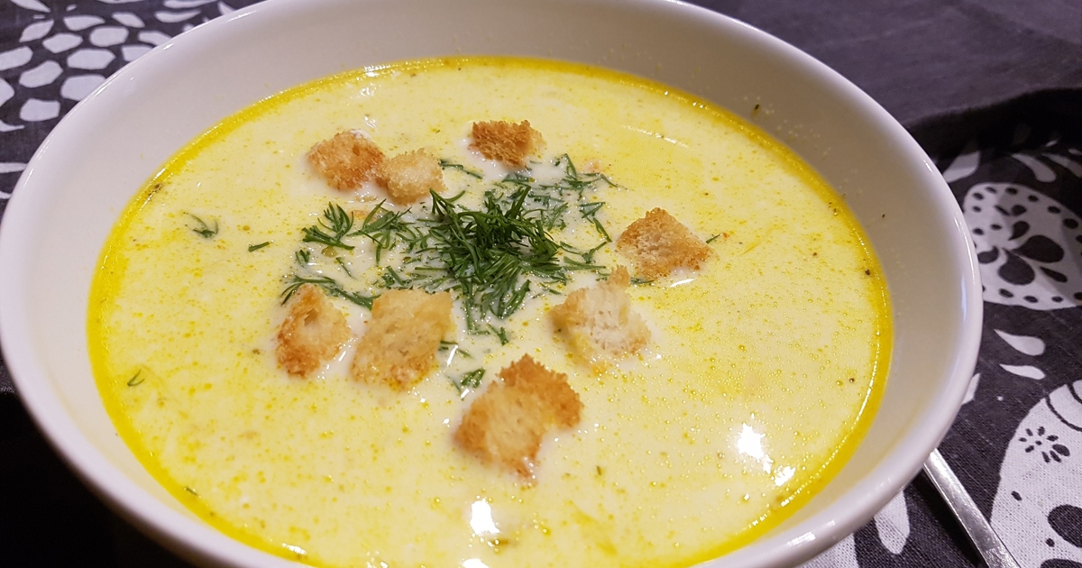 Низкокалорийный сырный суп – идеальная еда для похудения
