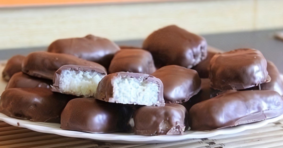 Сливочные баунти в молочном шоколаде рецепт – Выпечка и десерты. «Еда»