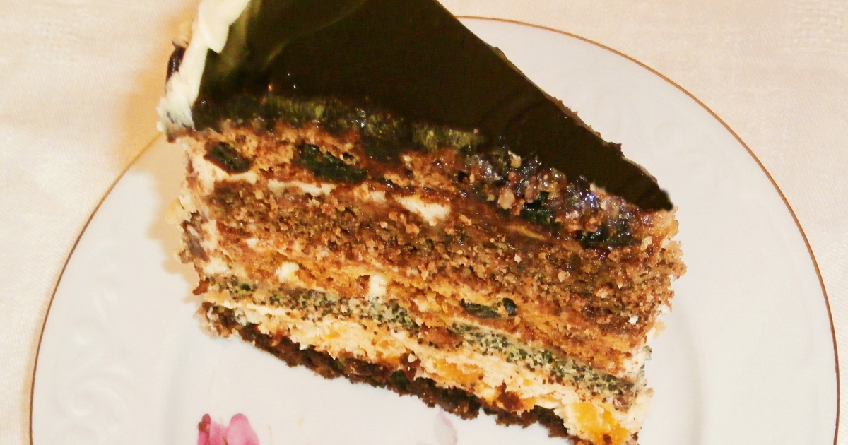 Торт с курагой - пошаговый рецепт с фото на азинский.рф