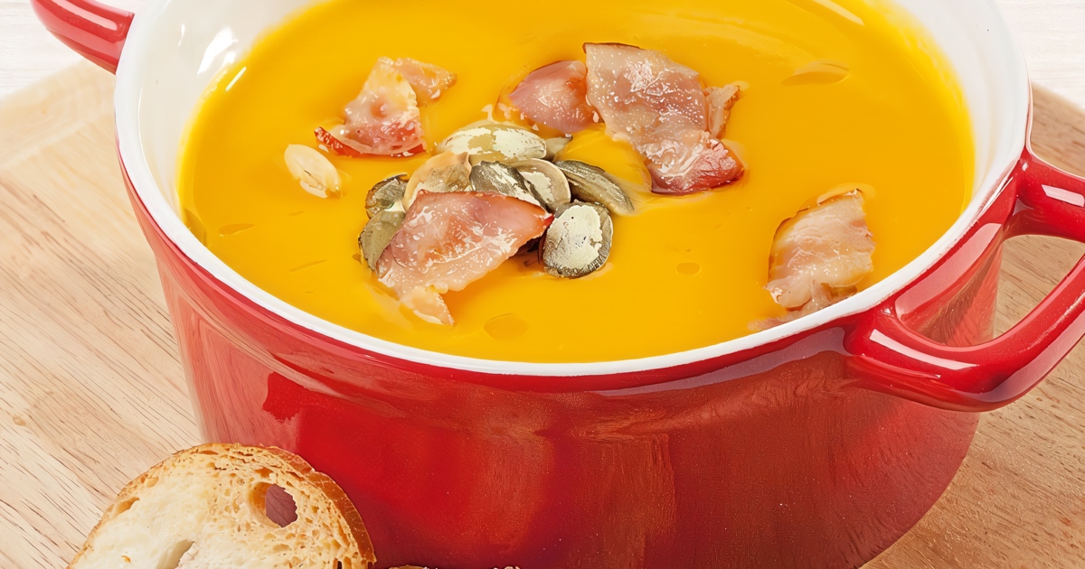 Тыквенный крем-суп с имбирем — рецепты | Дзен