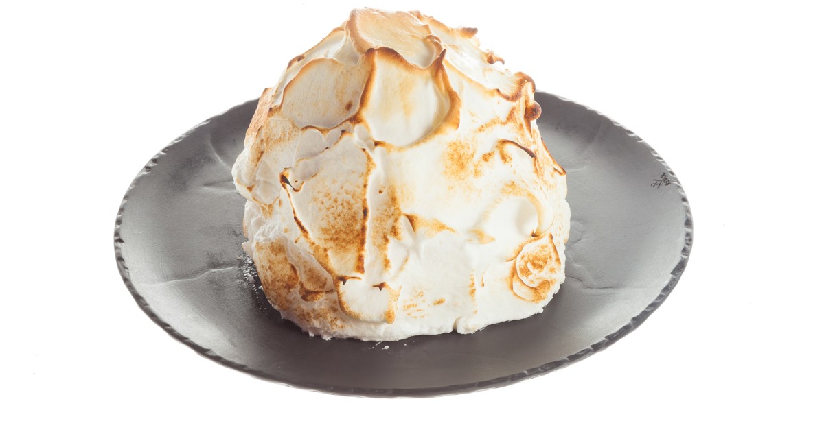 Десерт Baked Alaska