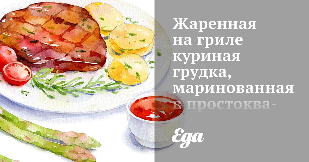 Маринованная в травах куриная грудка, жареная на сковороде - рецепт от Гранд кулинара