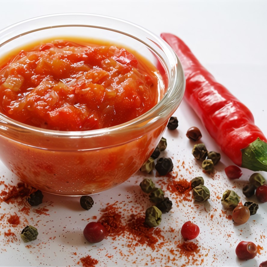 Аджика с морковью