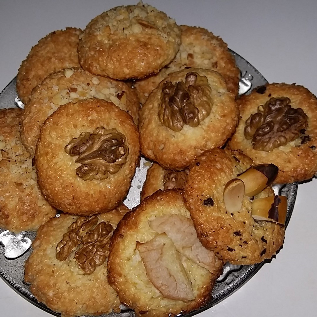 Быстрое кокосовое печенье