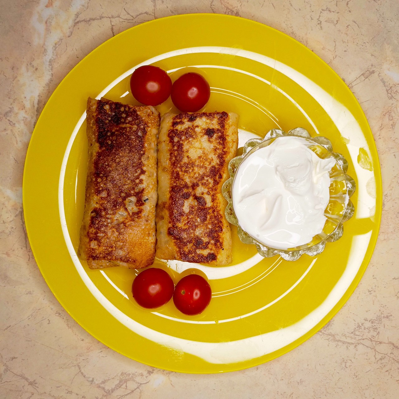 Блины с мясом
