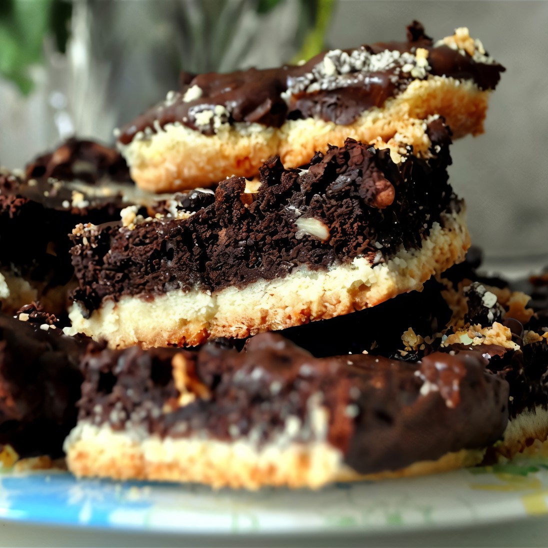 Брауни с орехом