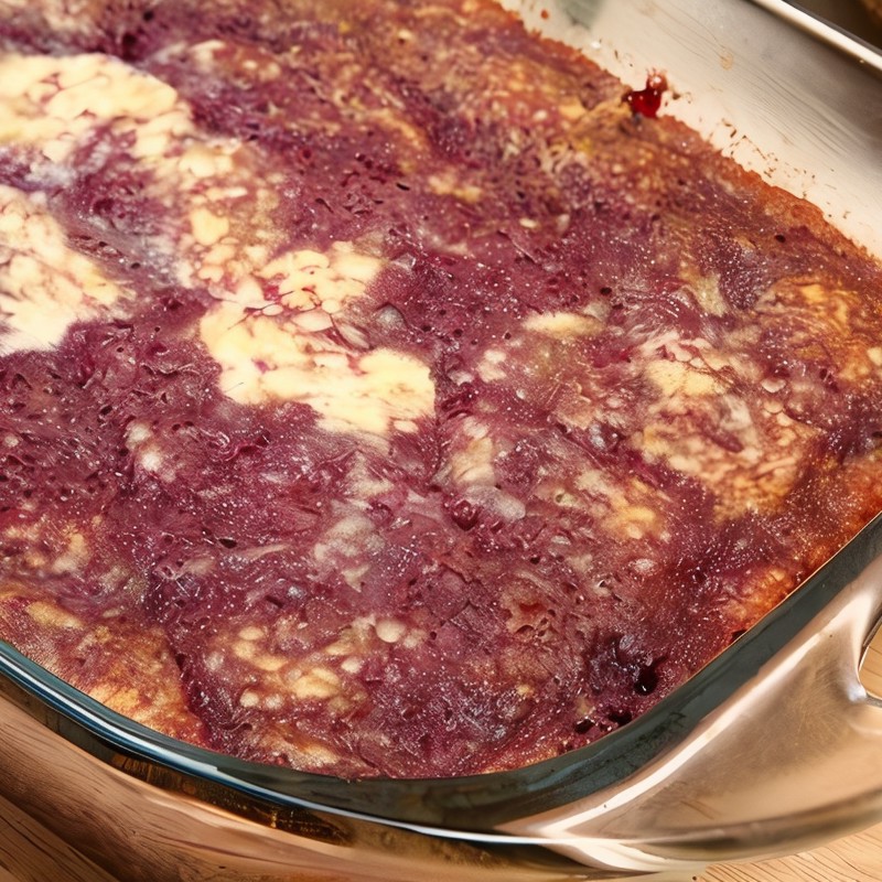 Десерт из вишни
