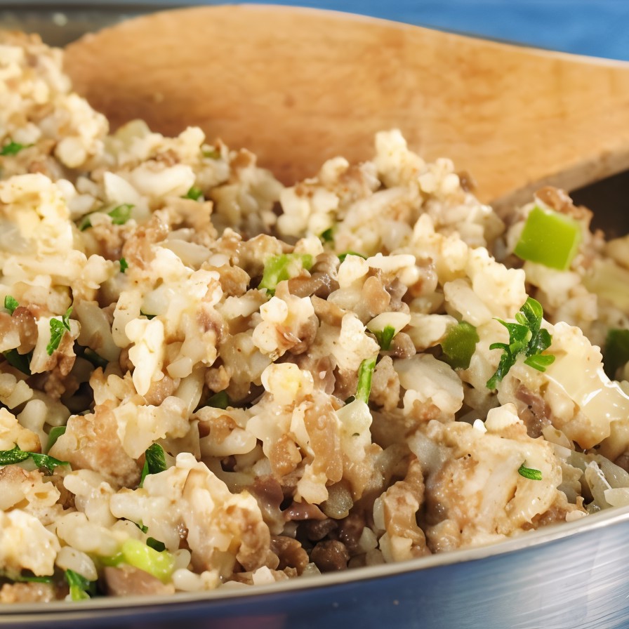 Фарш мясной с рисом