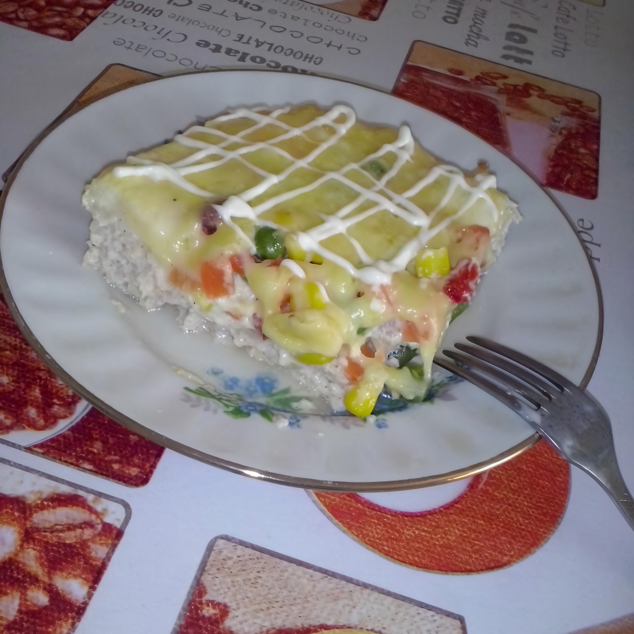 «Гавайский» куриный пирог