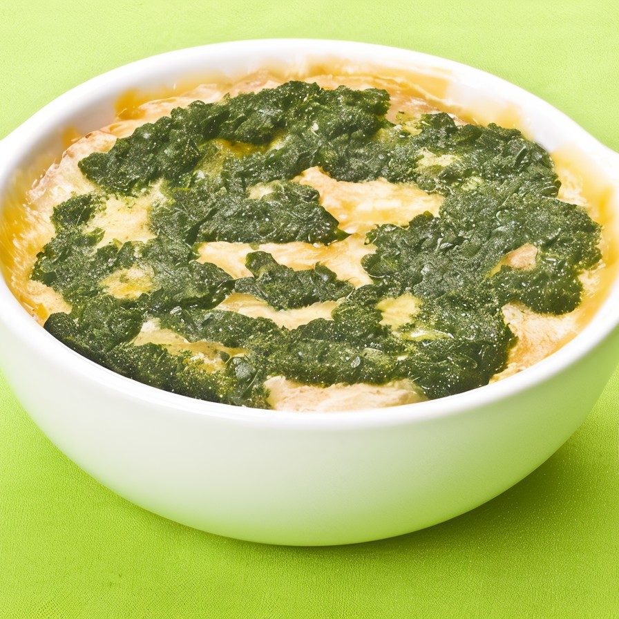Горячая закуска из шпината и артишоков с сыром