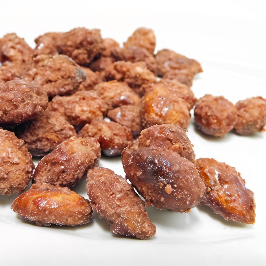 Хрустящие орехи в кокосовой стружке и карри