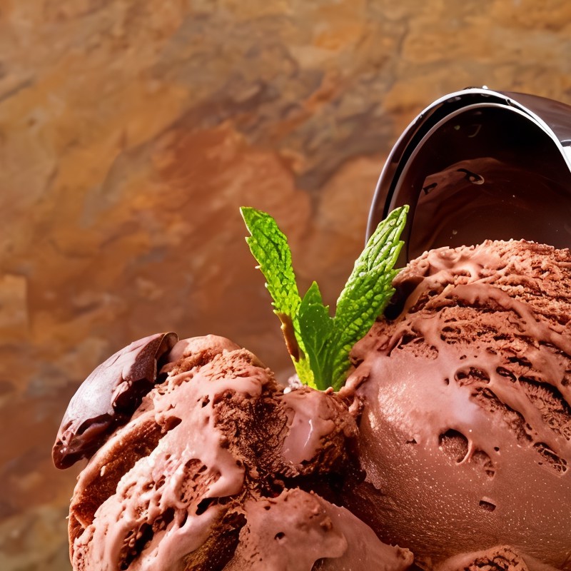 Итальянское шоколадное мороженое (Gelato)