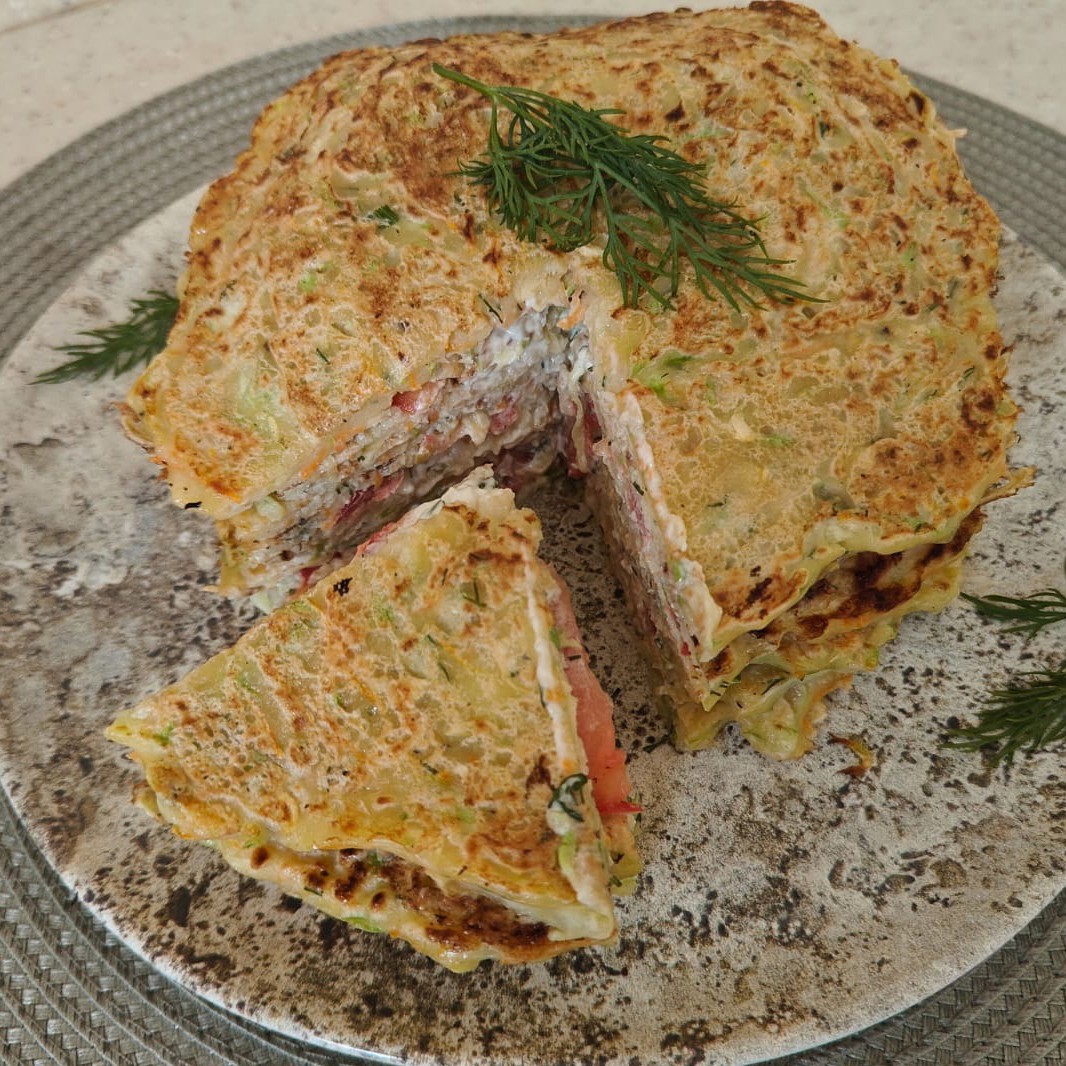 Кабачковый торт