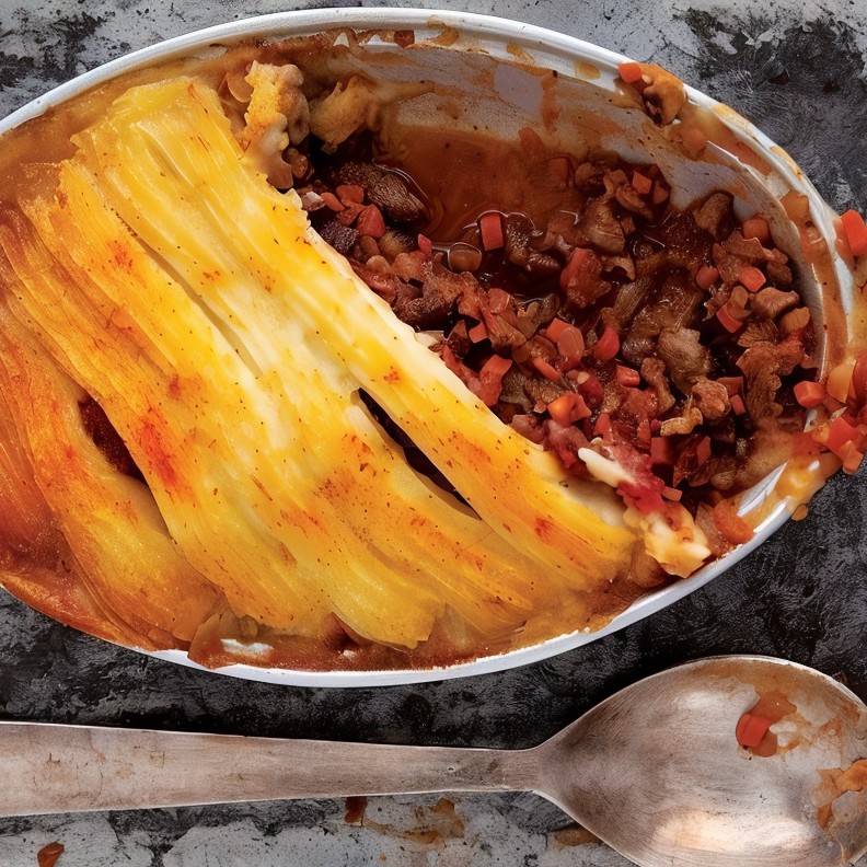 Картофельная запеканка с мясом