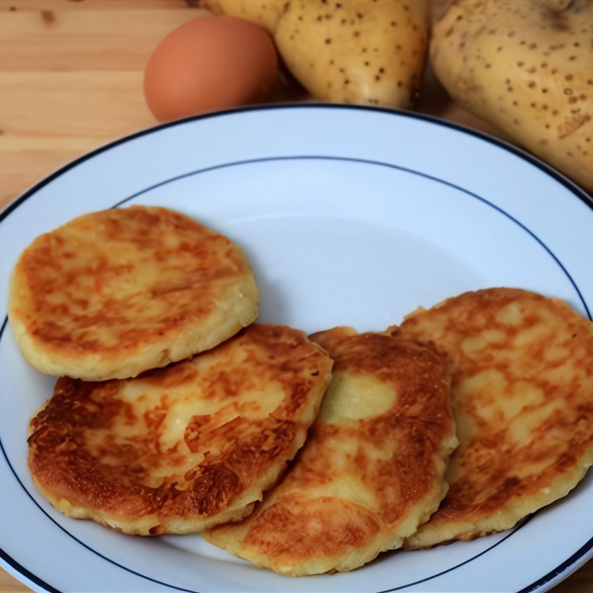 Картофельные  оладьи