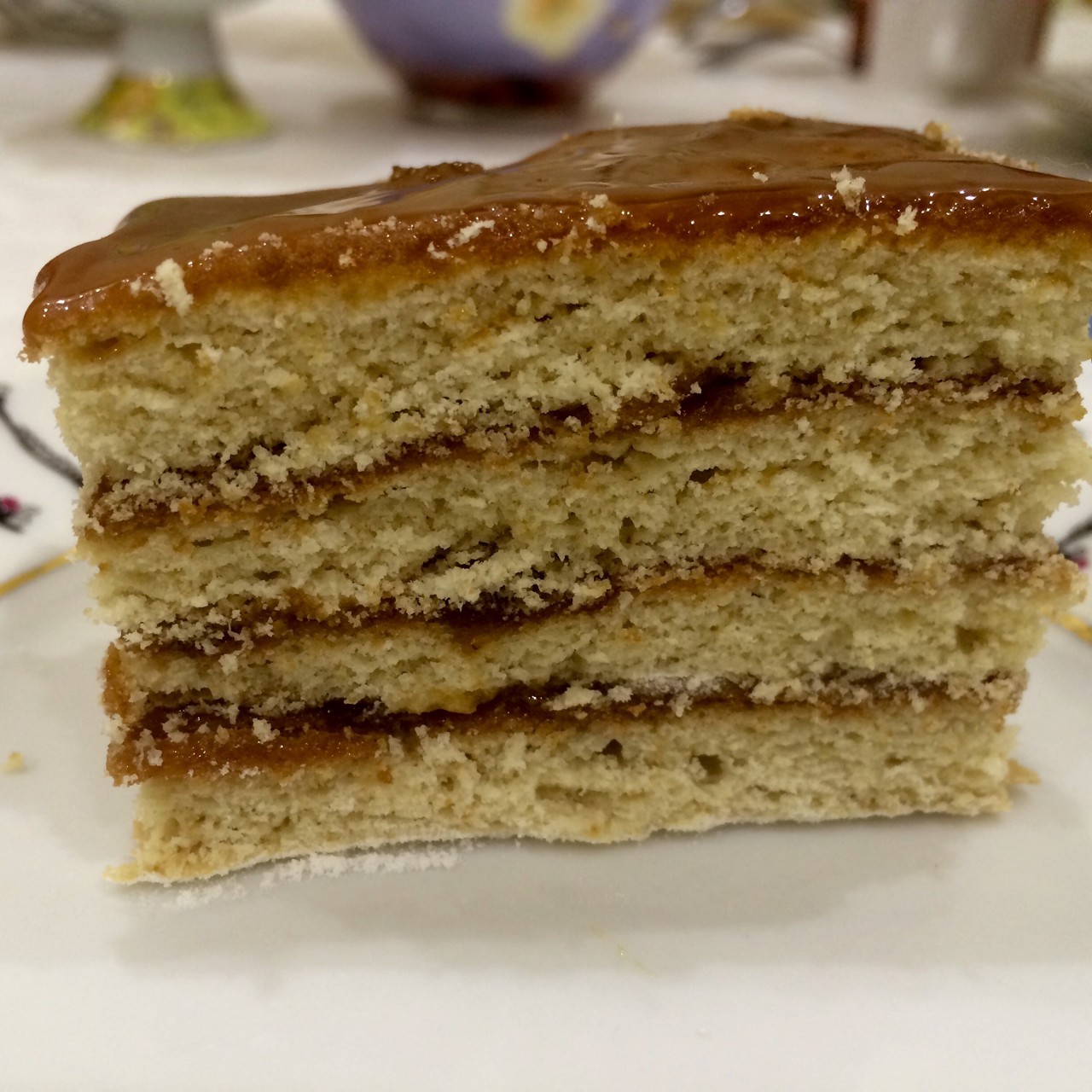 Классический медовый торт
