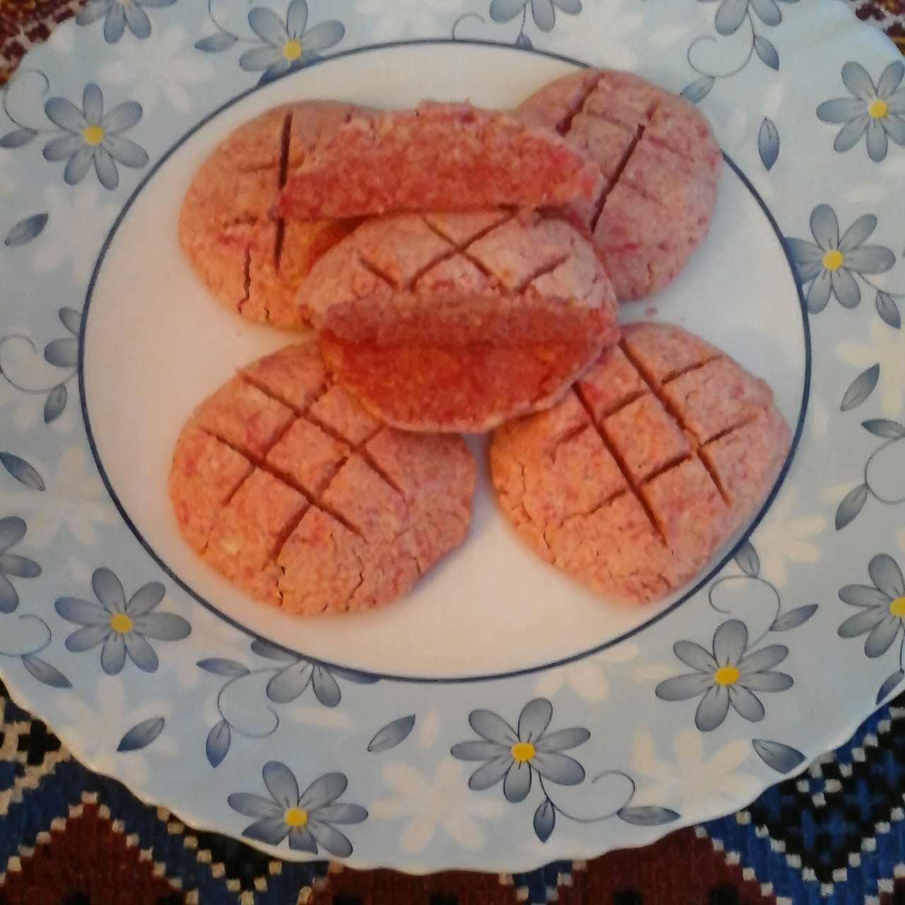 Кукурузное печенье из окары