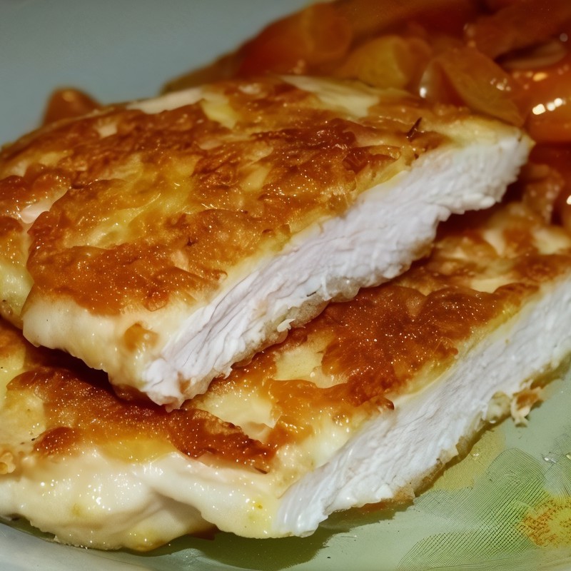 Куриные отбивные с хрустящей сырной корочкой