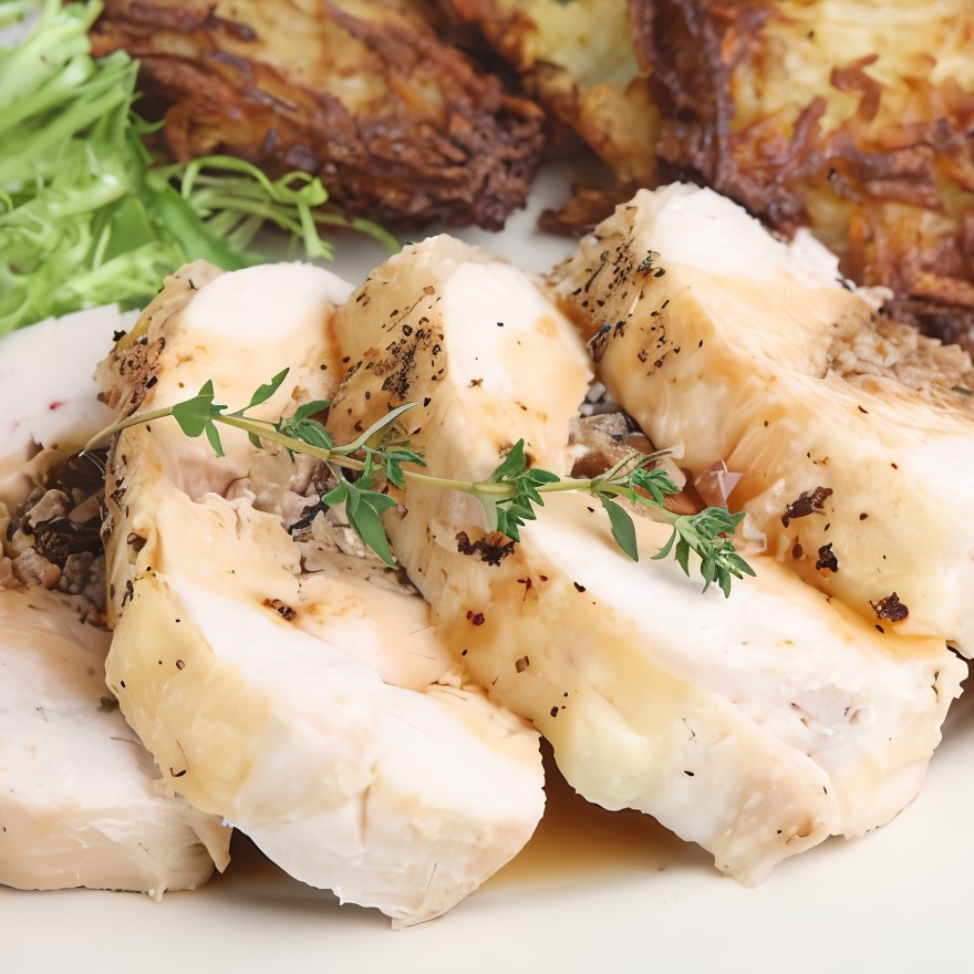 Куриные рулетики с каперсами и анчоусами