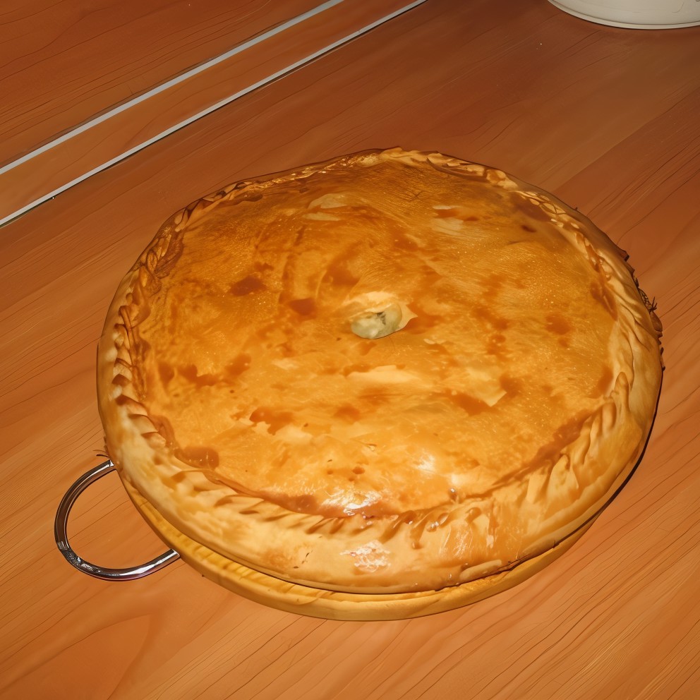 Курник с картофелем и курицей