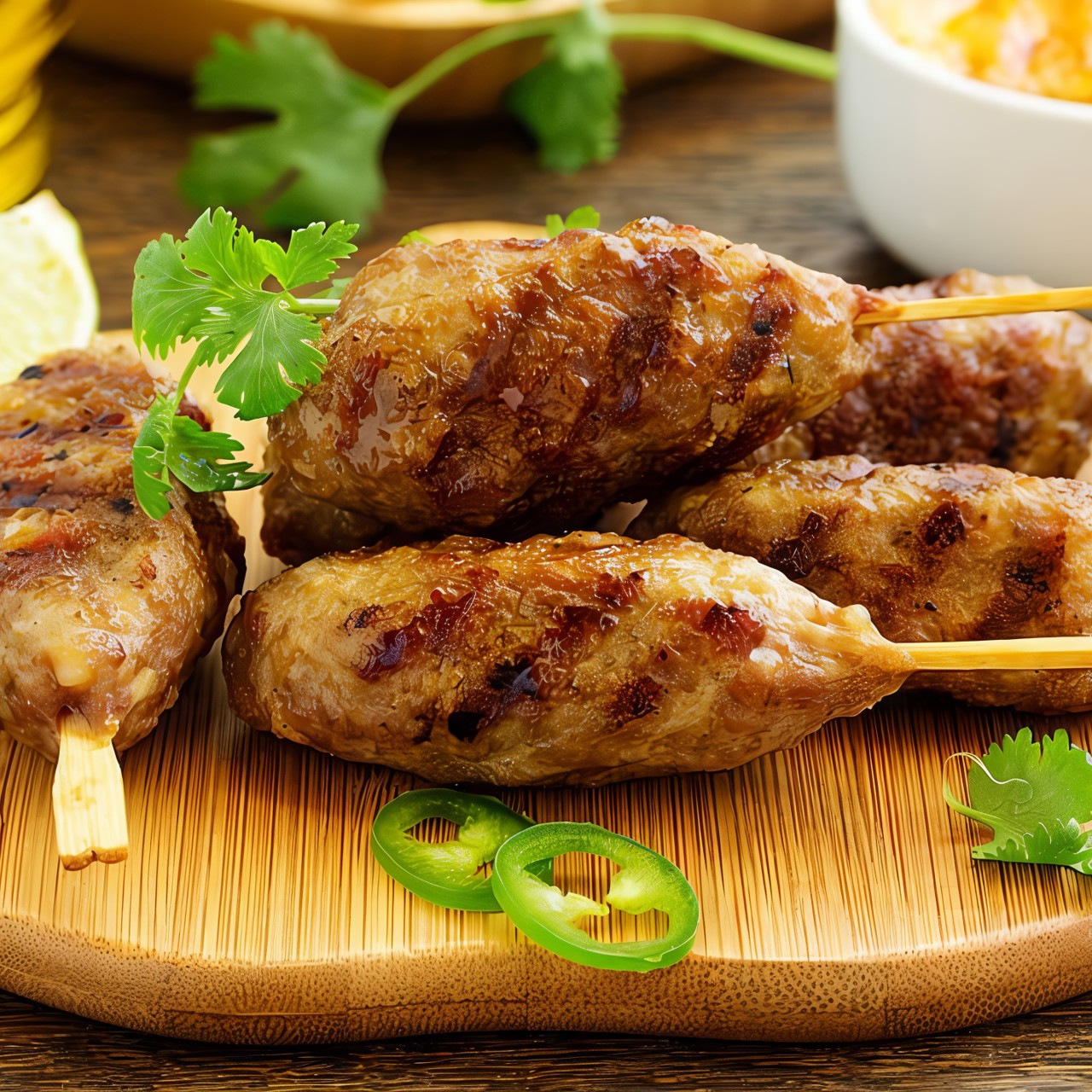Кюфта из баранины с овощами