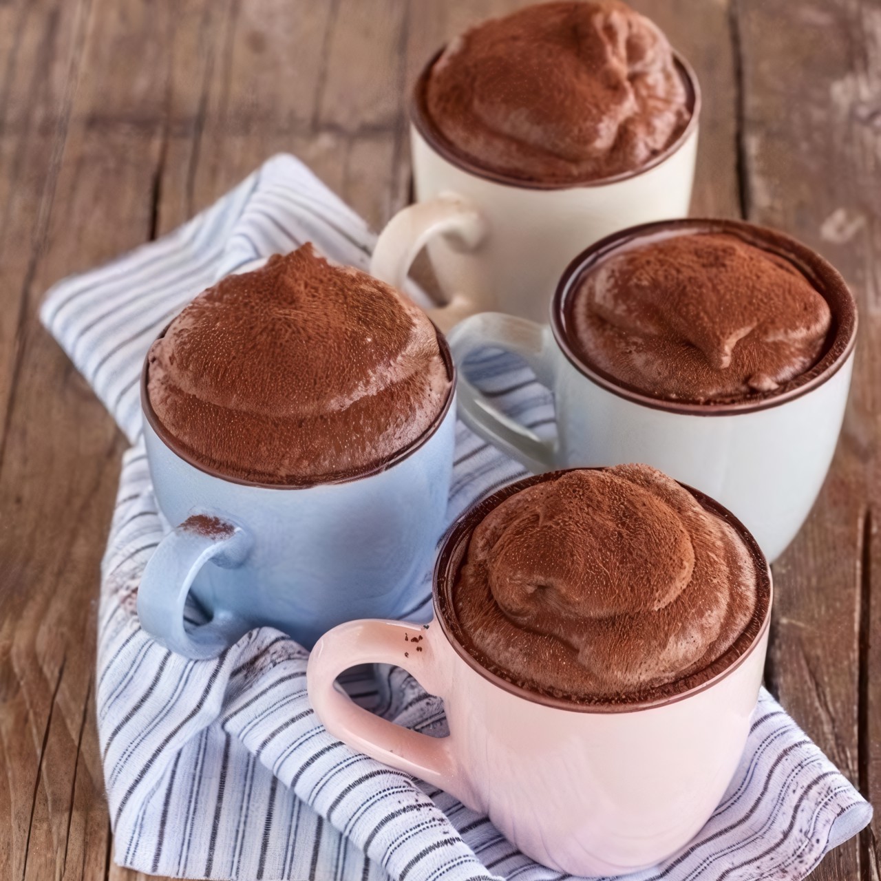 Легкий шоколадный мусс