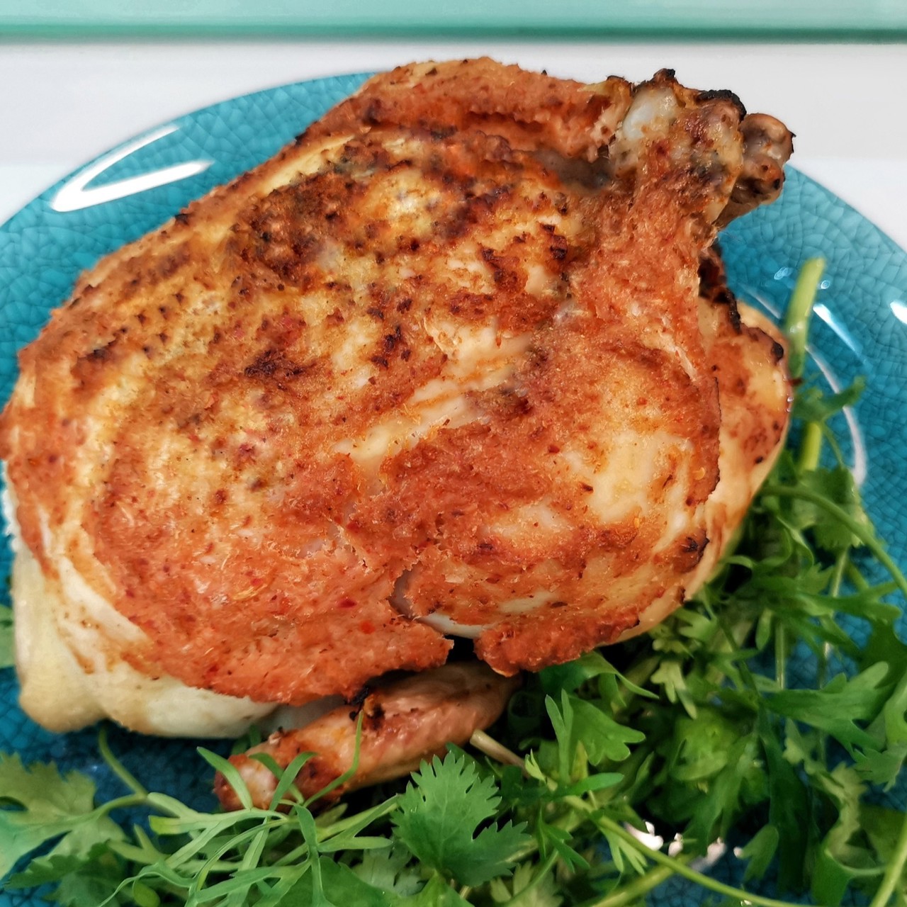 Лимонно-луковая курица в духовке