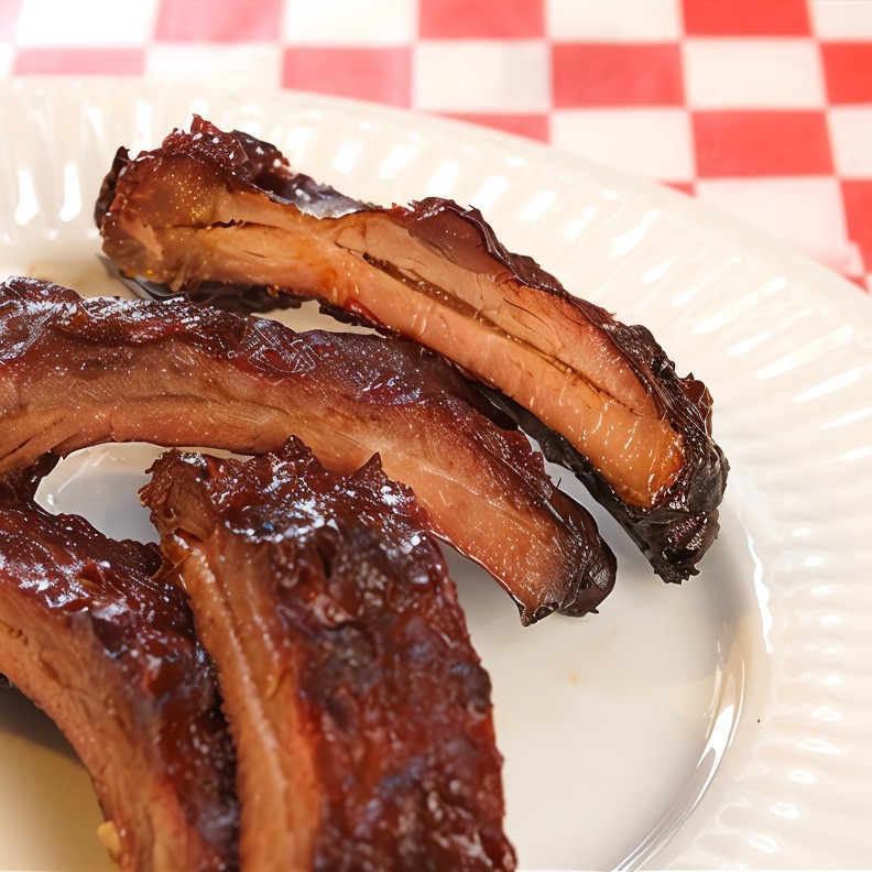 Маринованные свиные ребра в пяти специях