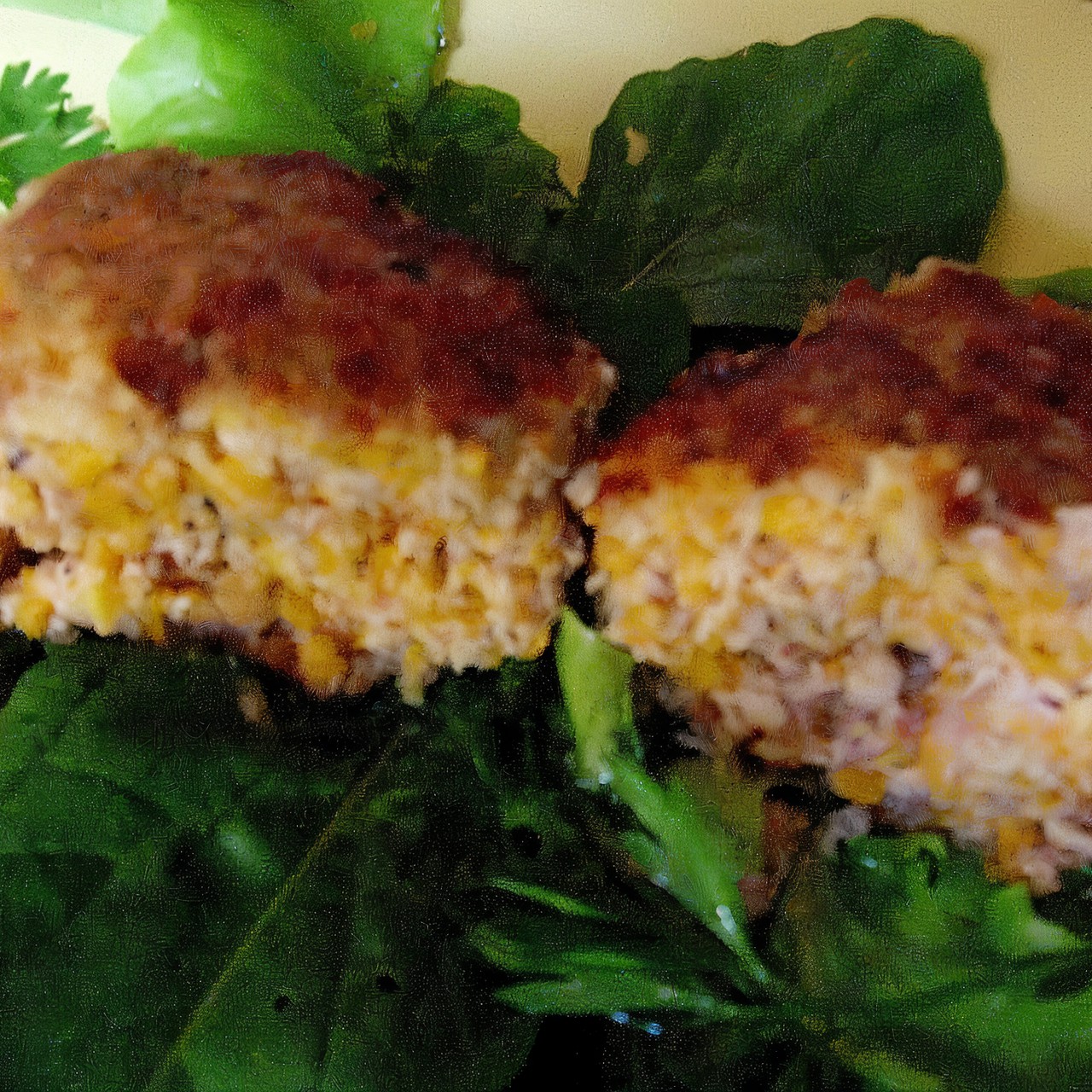 Мясные котлеты с тыквой