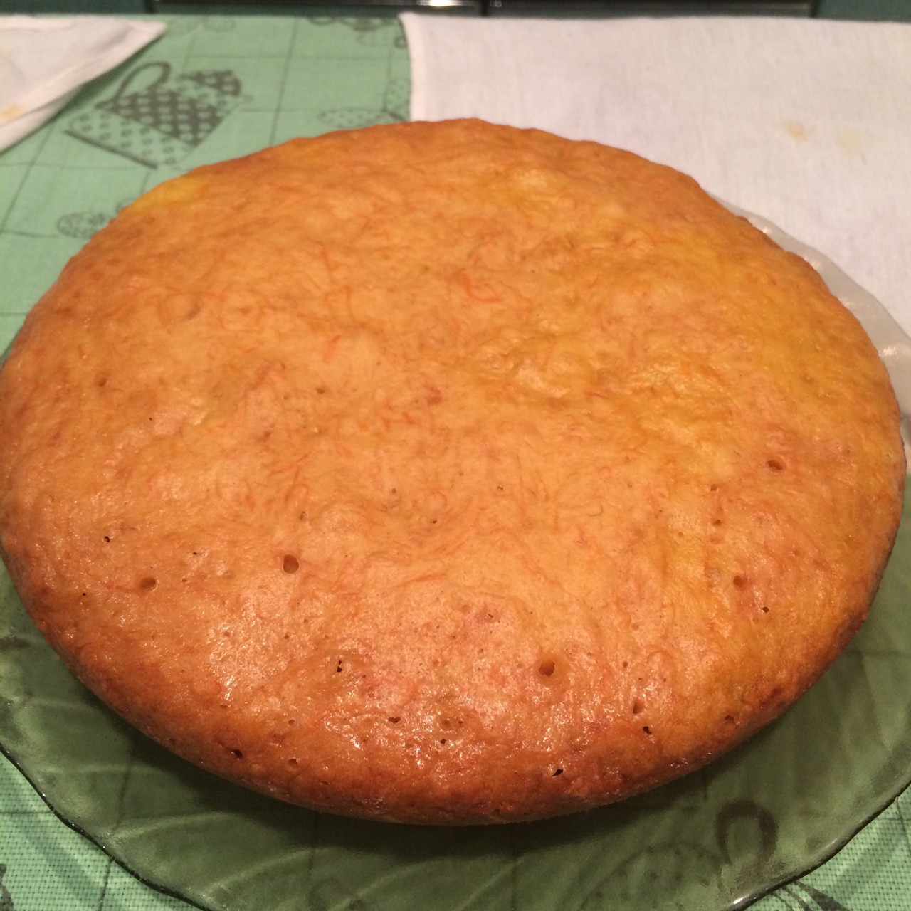 Нежный морковный пирог