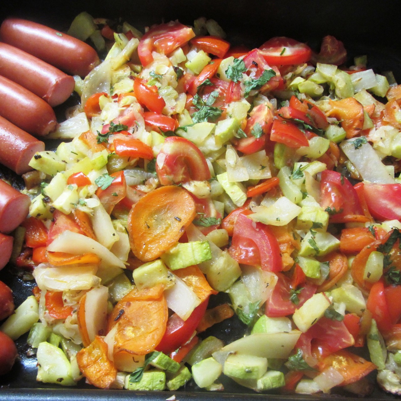 Овощное рагу в духовке