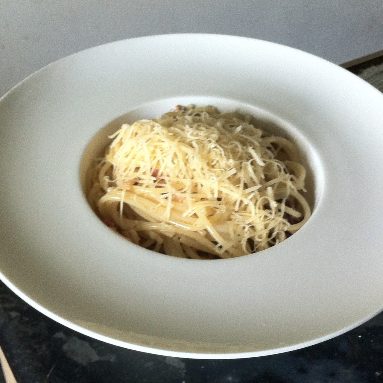 Паста карбонара с беконом (Pasta Carbonara)