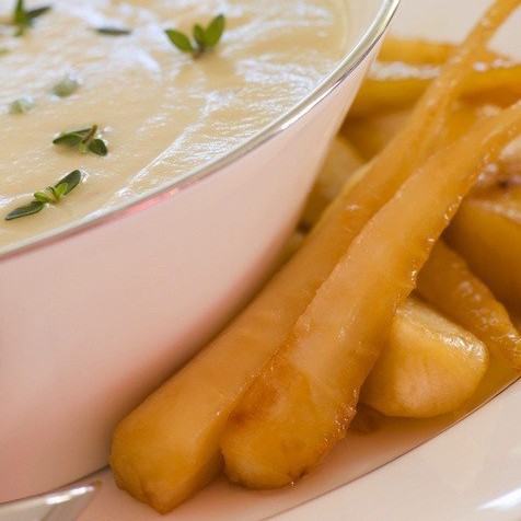 Пастернак в глазури из кленового сиропа