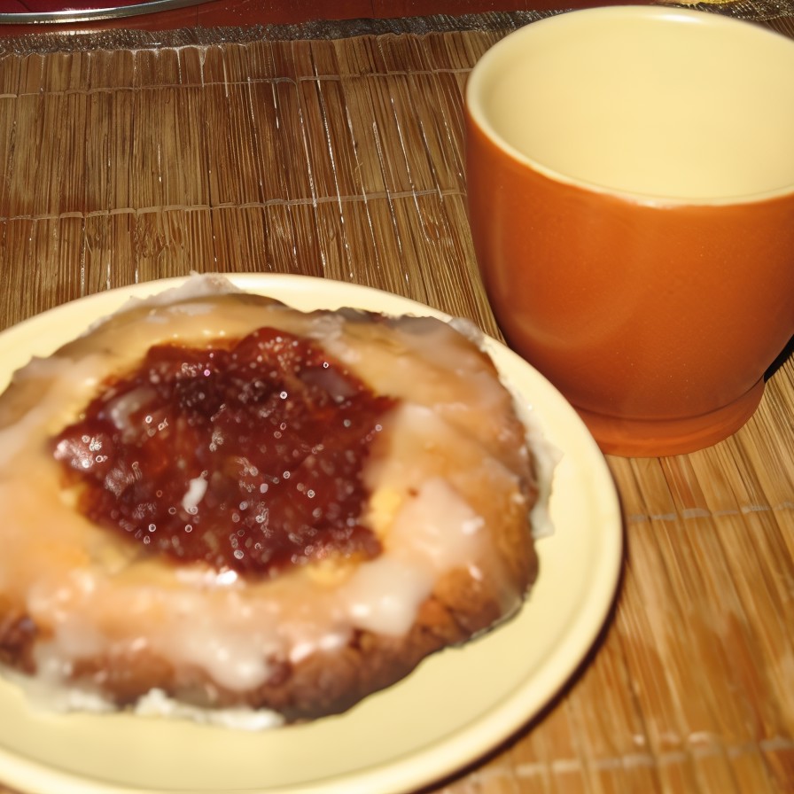 Печенье с яблочным конфитюром
