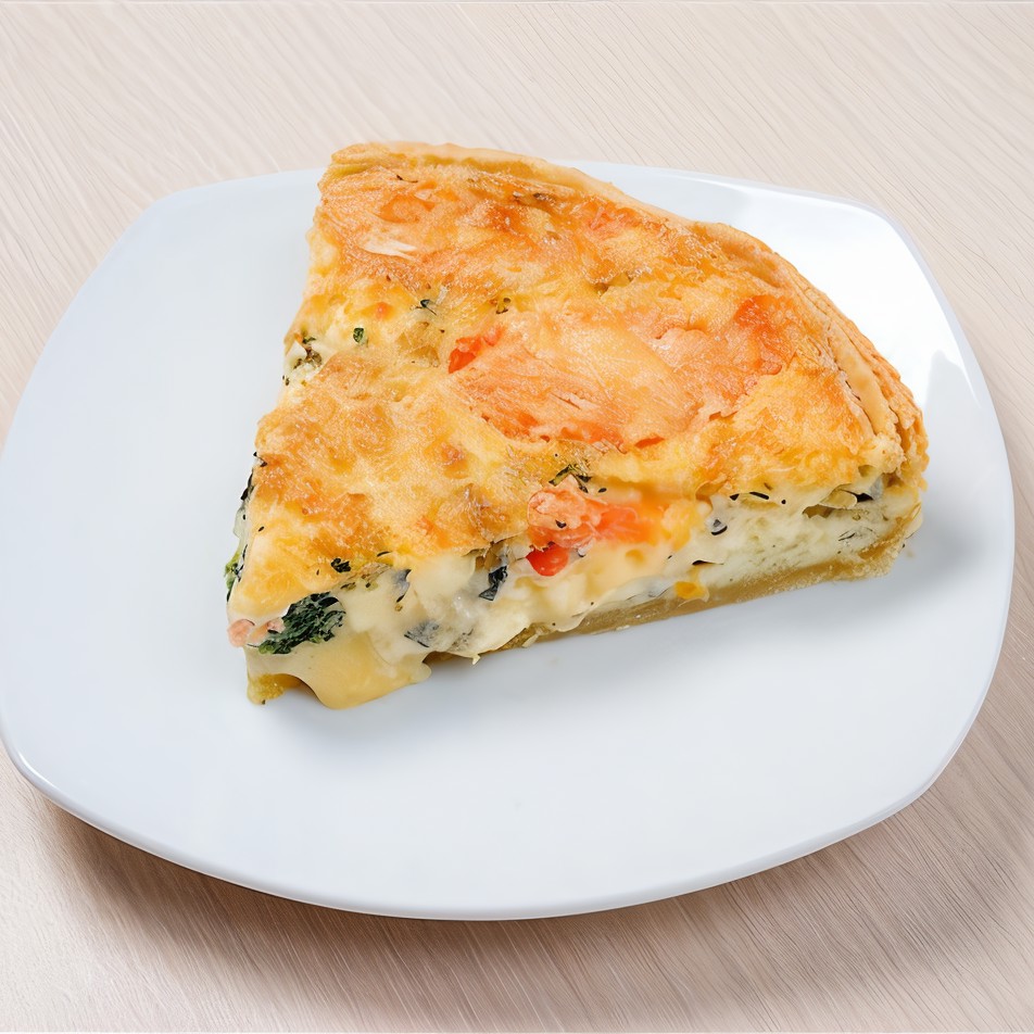 Пирог из овощей и пармезана
