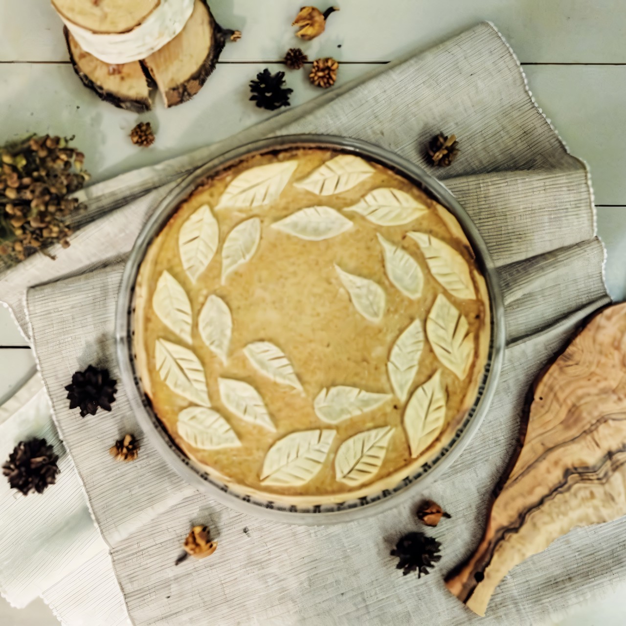 Пряный тыквенный пирог