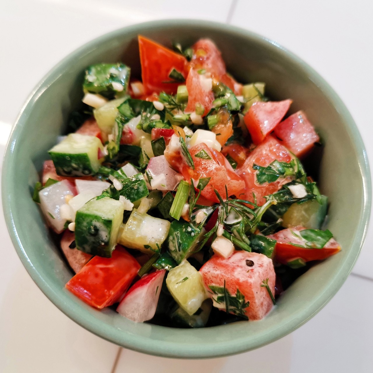 Простой и вкусный салат