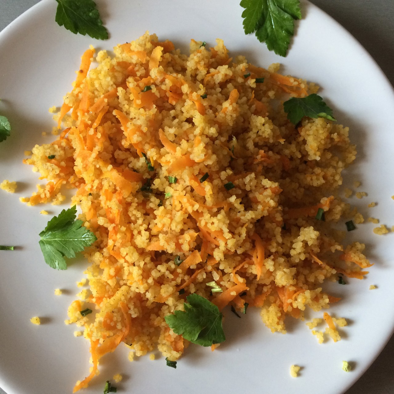 Пряный апельсиновый кускус