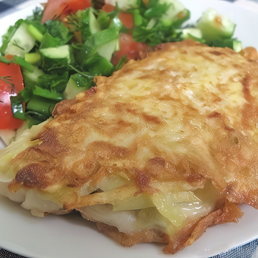 Рыба в картофельной корочке